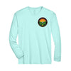 Team 365 Zone Performance Long Sleeve Shirts Wine Country Classic