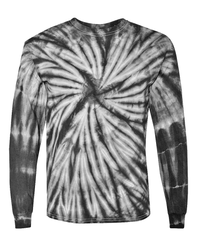 Grey Tie Dye Long-Sleeve