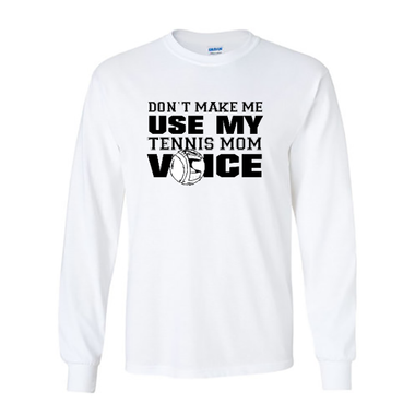 Long Sleeve Shirts Tennis Mom