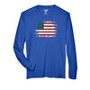 Dri-Fit Long Sleeve Shirts American Flag