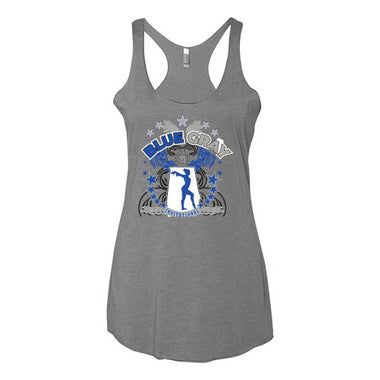 Women's Tank Tops Blue Gray Invitational