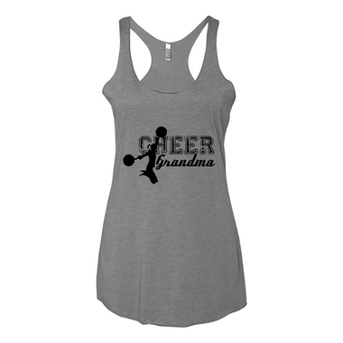 Women's Tank Tops Cheer Grandma
