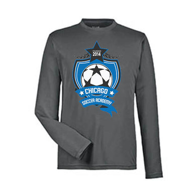 Team 365 Zone Performance Long Sleeve Shirts Chicago Soccer Academy