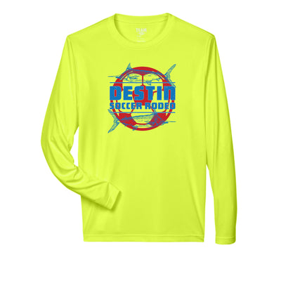 Team 365 Zone Performance Long Sleeve Shirts Destin Soccer Rodeo