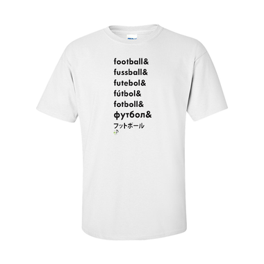 T-Shirts Football Words