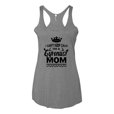 Women's Tank Tops Gymnastics Mom