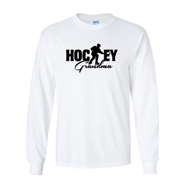 Long Sleeve Shirts Hockey Grandma