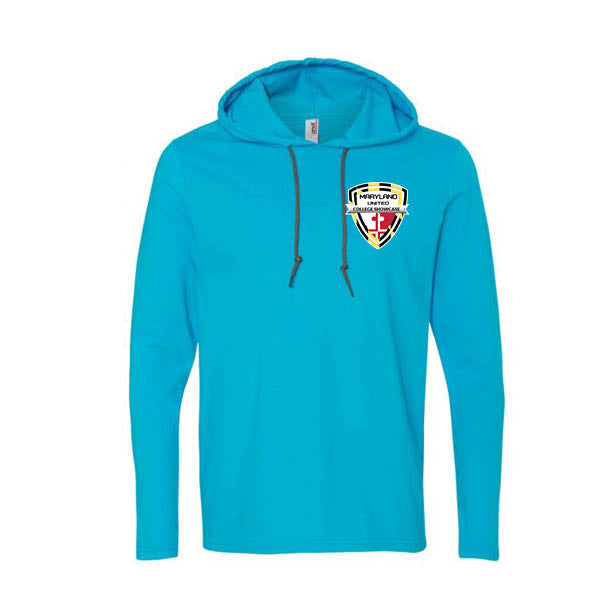 J American Sport Laced Hoodies Maryland United College Showcase