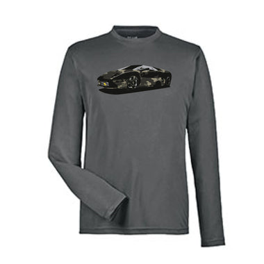 Moon Rabbit Crypto Lambo 365 Performance Long Sleeve Shirts