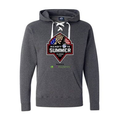 J American Sport Laced Hoodies Pekin Pride Kick Off Summer