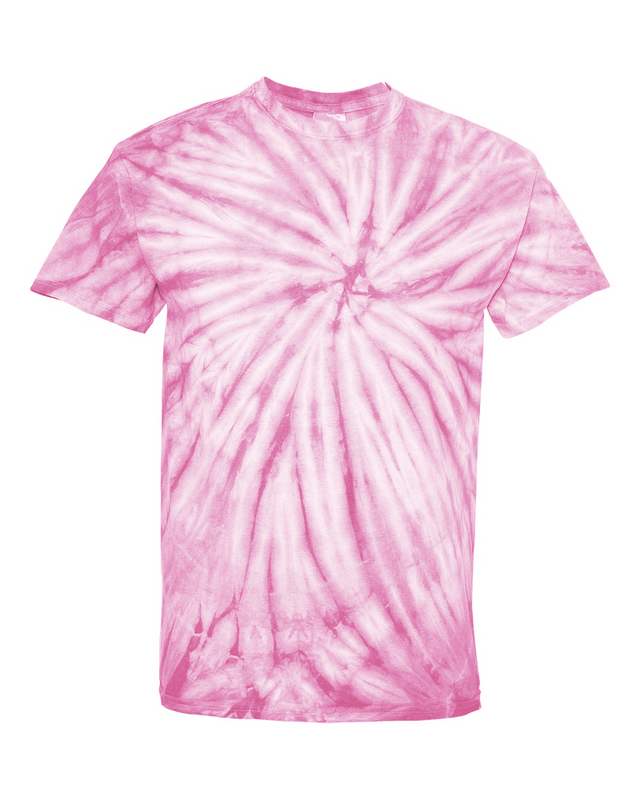 Pink Tie Dye T-Shirt - Main Image