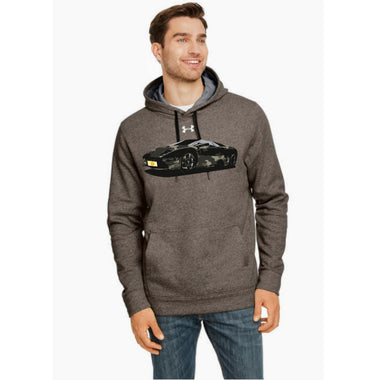 Polkadot Crypto Lambo Under Armor Hoodie