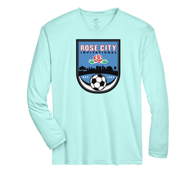 Team 365 Zone Performance Long Sleeve Shirts Rose City Invitational