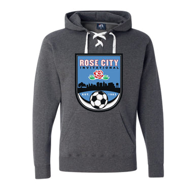 J American Sport Laced Hoodies Rose City Invitational
