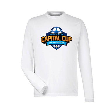 Dri-Fit Long Sleeve Shirts Snap Soccer Capital Cup