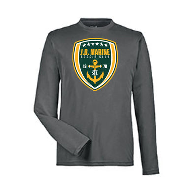 Team 365 Zone Performance Long Sleeve Shirts St. Louis Club Logo