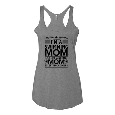 Women's Tank Tops Swim Mom