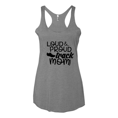 Women's Tank Tops Track Mom