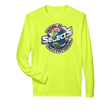 Team 365 Zone Performance Long Sleeve Shirts world Selects Invitational 2023